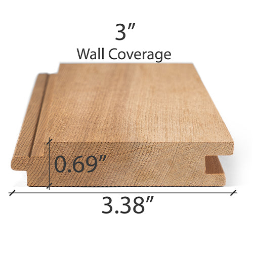 Clear Cedar 1X4 VG T&G NG Wall Cladding