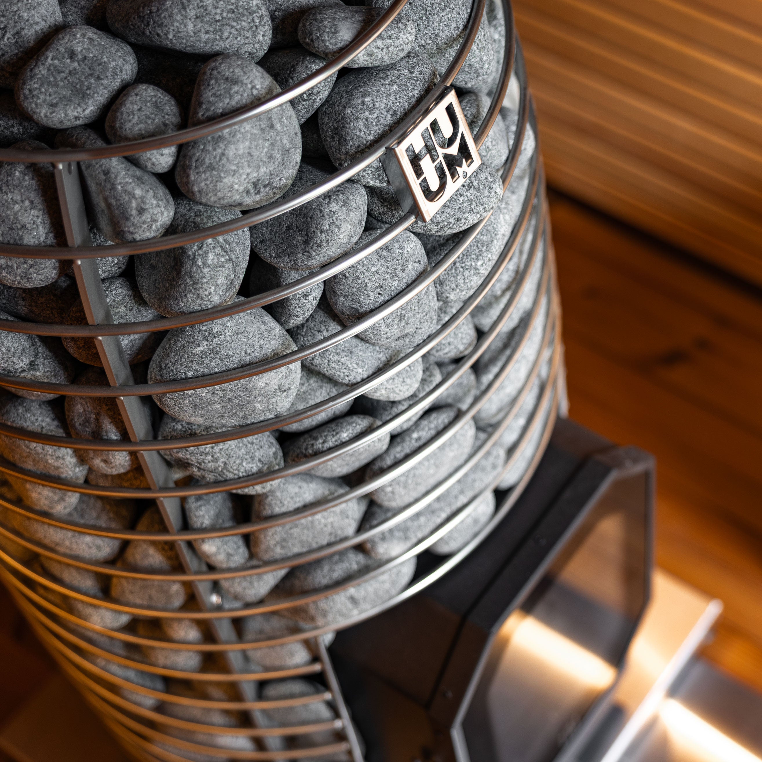 Leil® Black Cube Comfort Outdoor Sauna - 6 Person