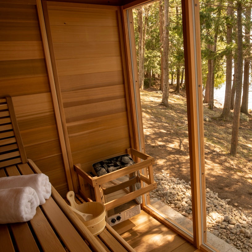 Pure Cube M582 Outdoor Sauna