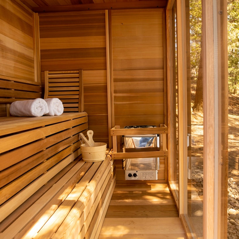 Pure Cube M582 Outdoor Sauna