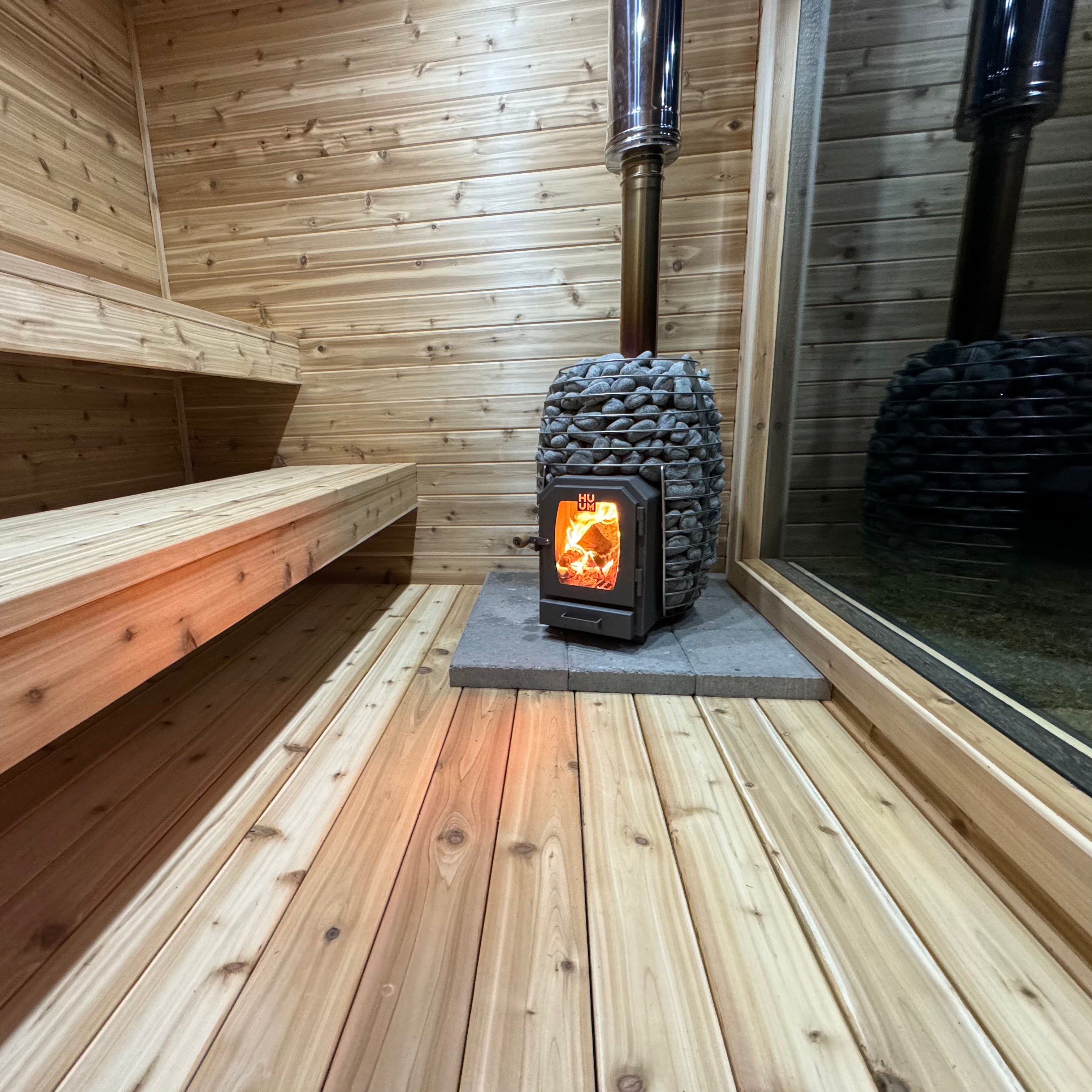 Premium Cedar 1X6 STK Sauna Floor Material