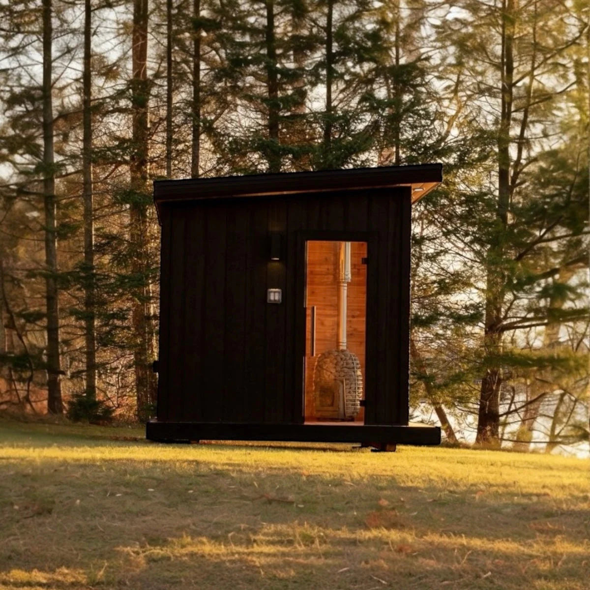 Custom-Built Outdoor Saunas