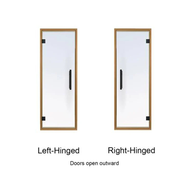 Aspen Frame Tinted Glass Sauna Door 24X73