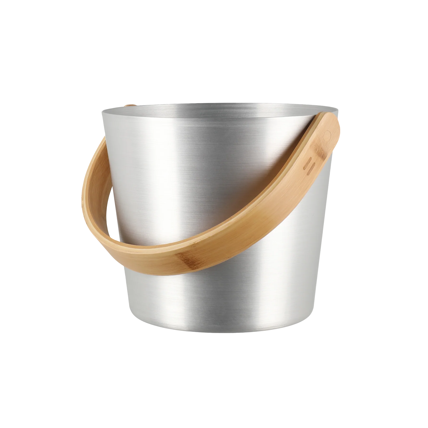 Rento Bamboo Aluminum Sauna Bucket