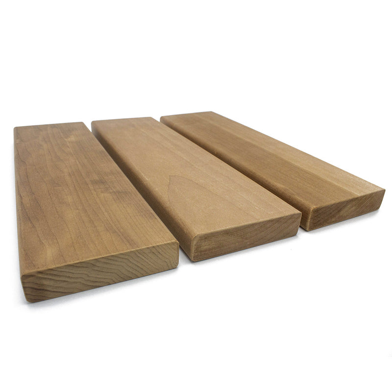 Premium Thermo-Aspen 1x4 S4SEE SHP Sauna Bench Material