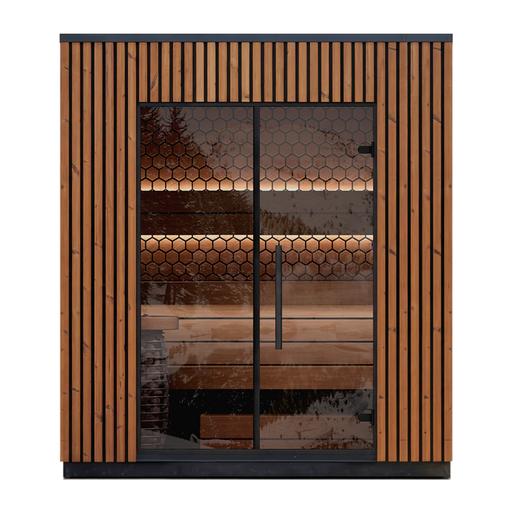Leil® Viva 210 Outdoor Sauna - 4 Person