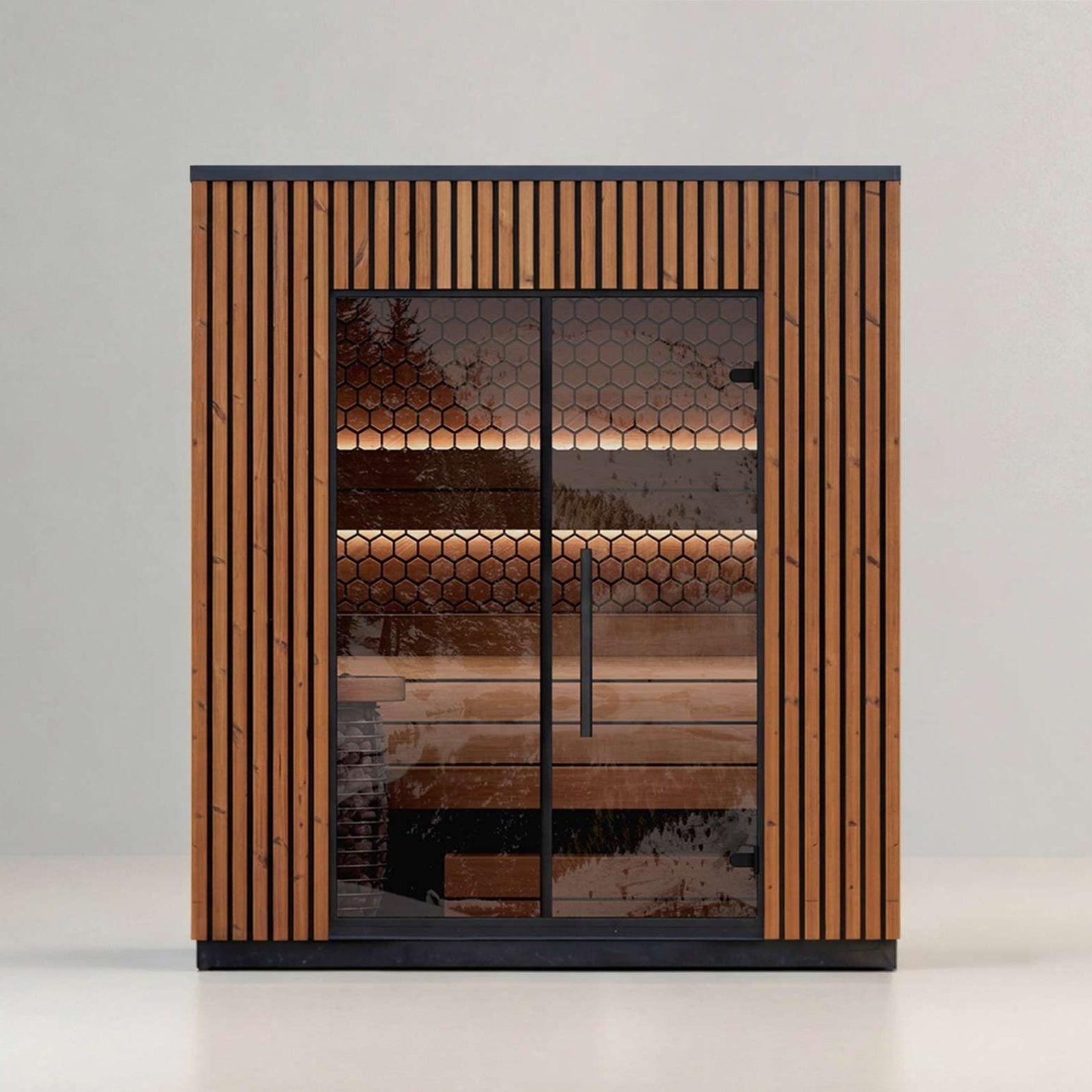 Leil® Viva 210 Outdoor Sauna - 4 Person