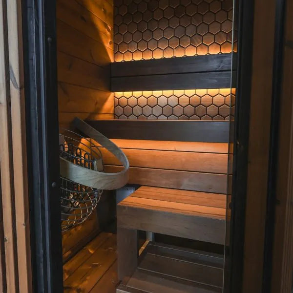 Leil® Viva 120 Outdoor Sauna - 1 Person