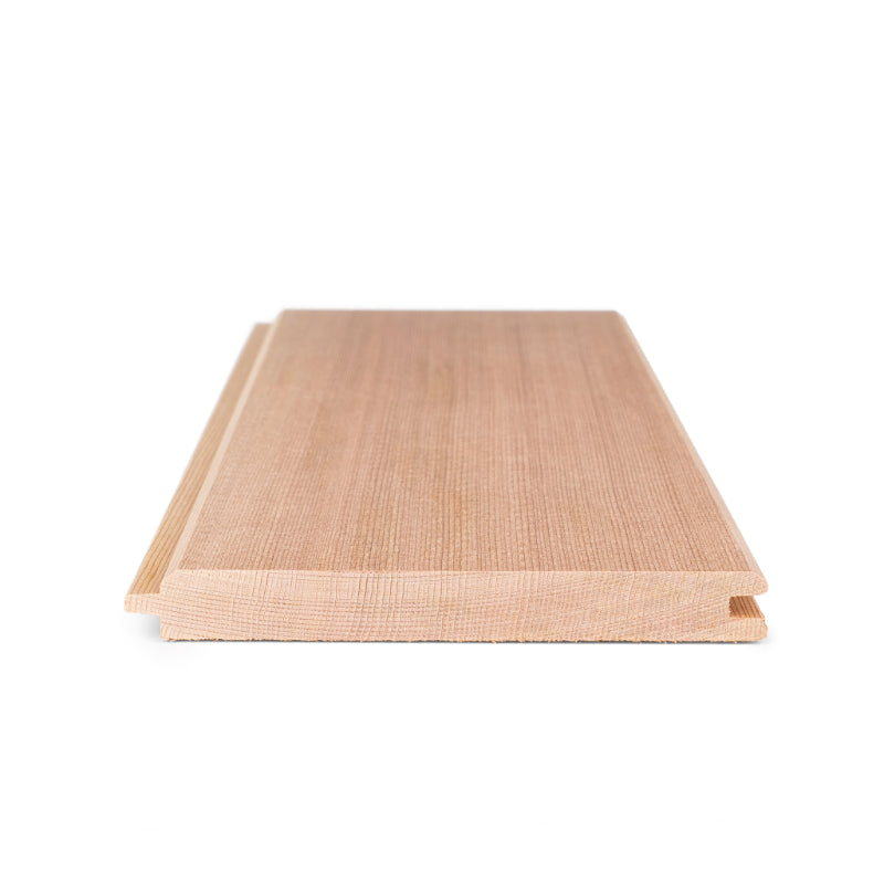 Clear Cedar 1X4 VG T&G V2E Sauna Wall Cladding