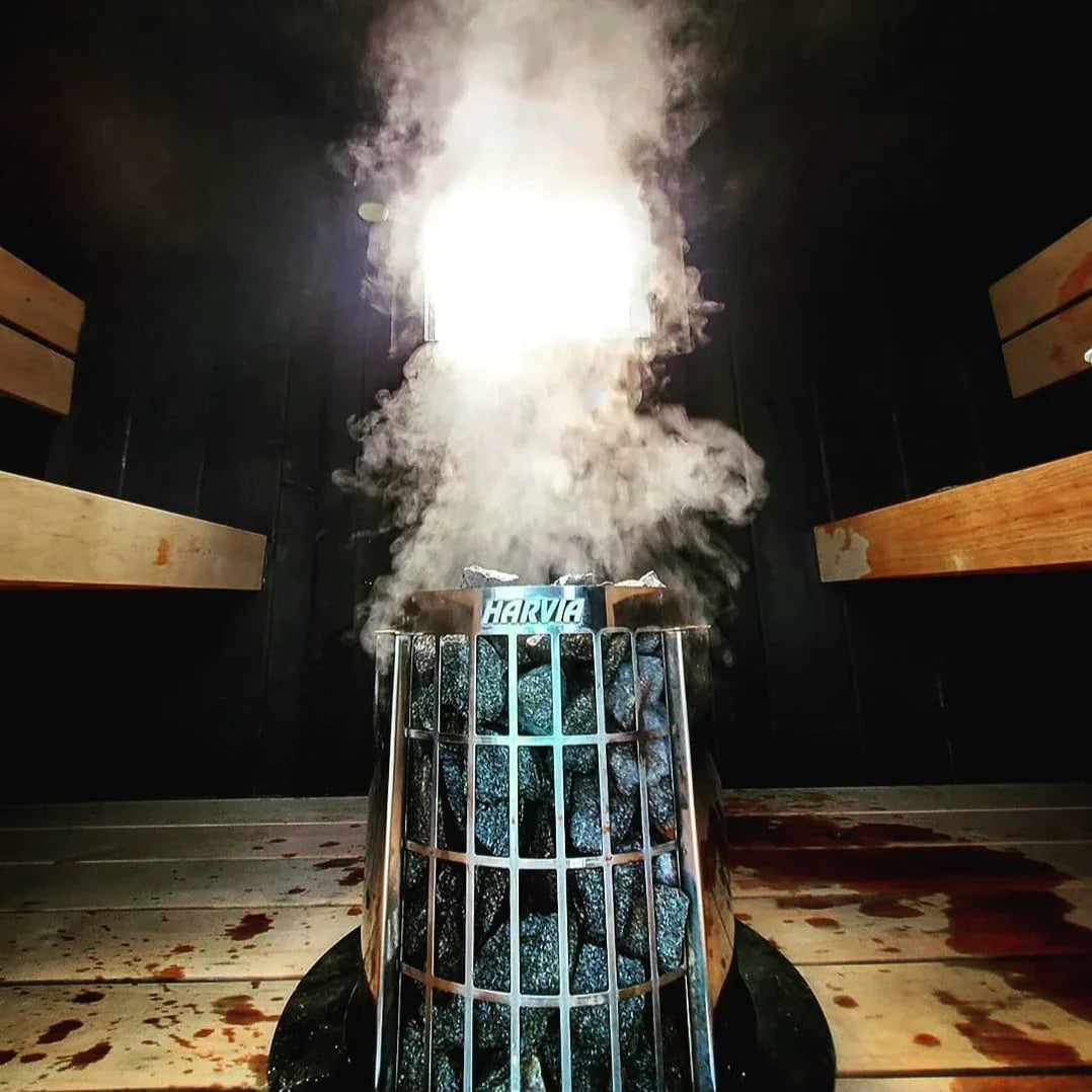 Harvia Cilindro PC80E Electric Sauna Heater