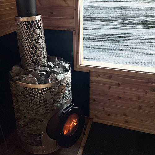 IKI Original Plus 15.1kW Wood Burning Sauna Stove
