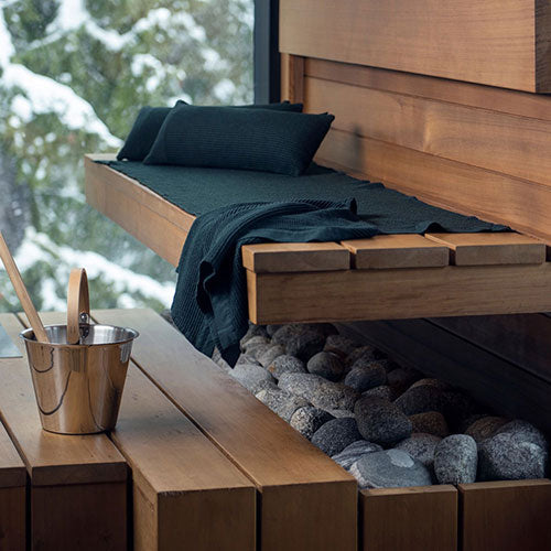 Rento Kenno Sauna Pillow, Dark Green