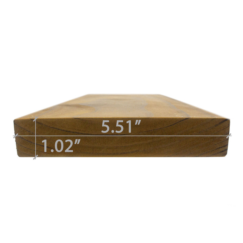 Premium Thermo-Radiata Pine 2x6 S4SEE SHP Sauna Bench Material
