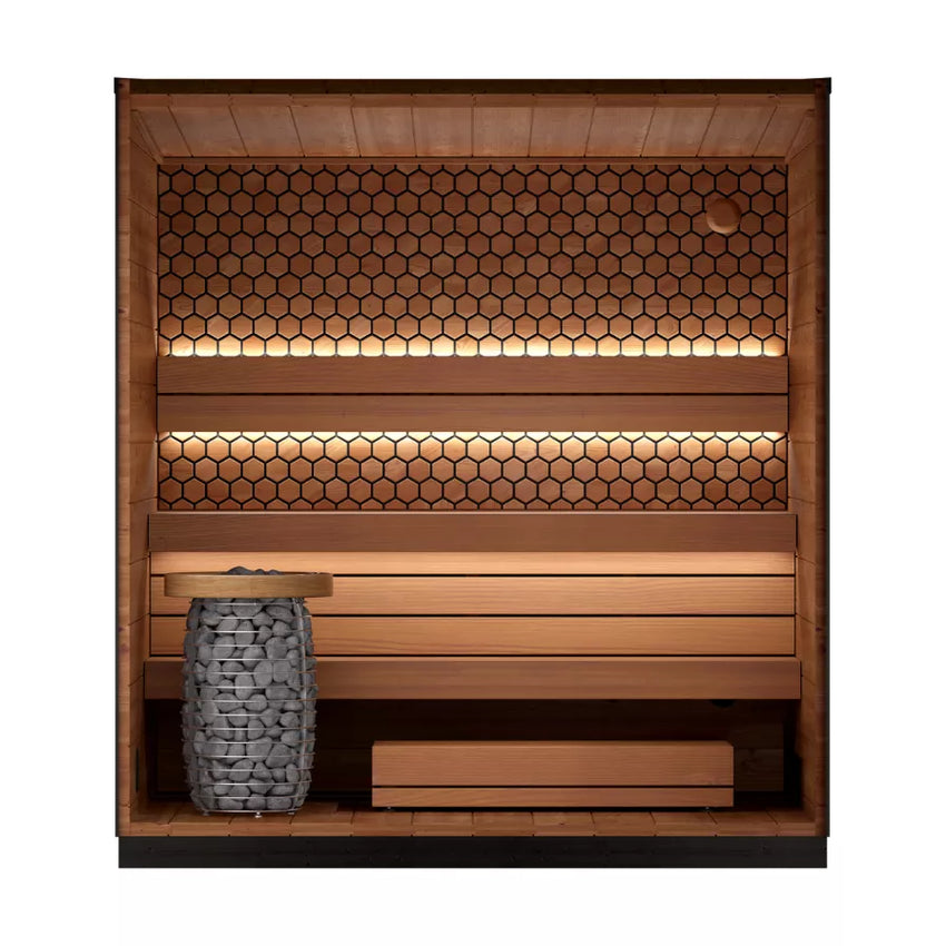 Leil® Viva 210 Outdoor Sauna - 4 Person