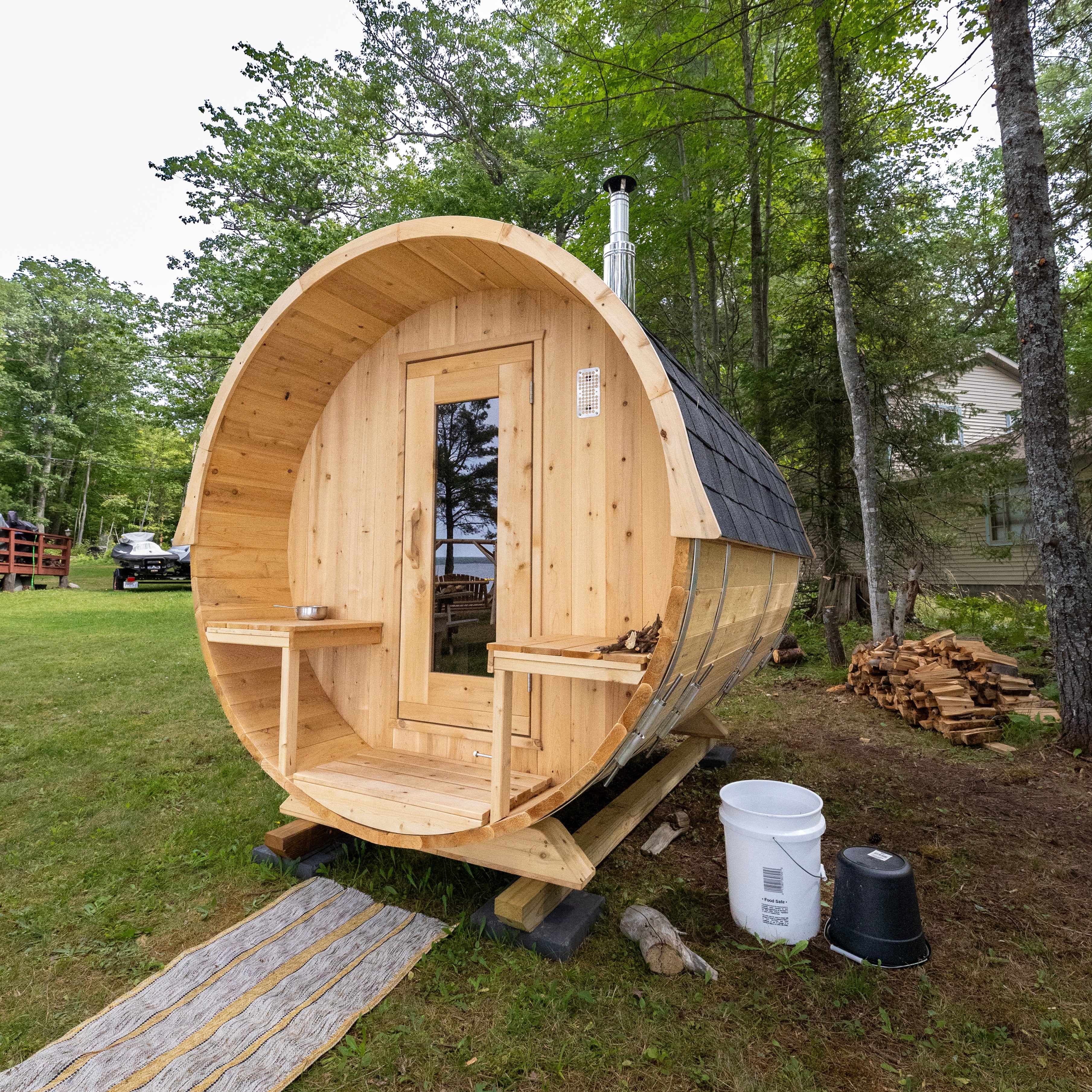 CT Serenity Barrel Sauna