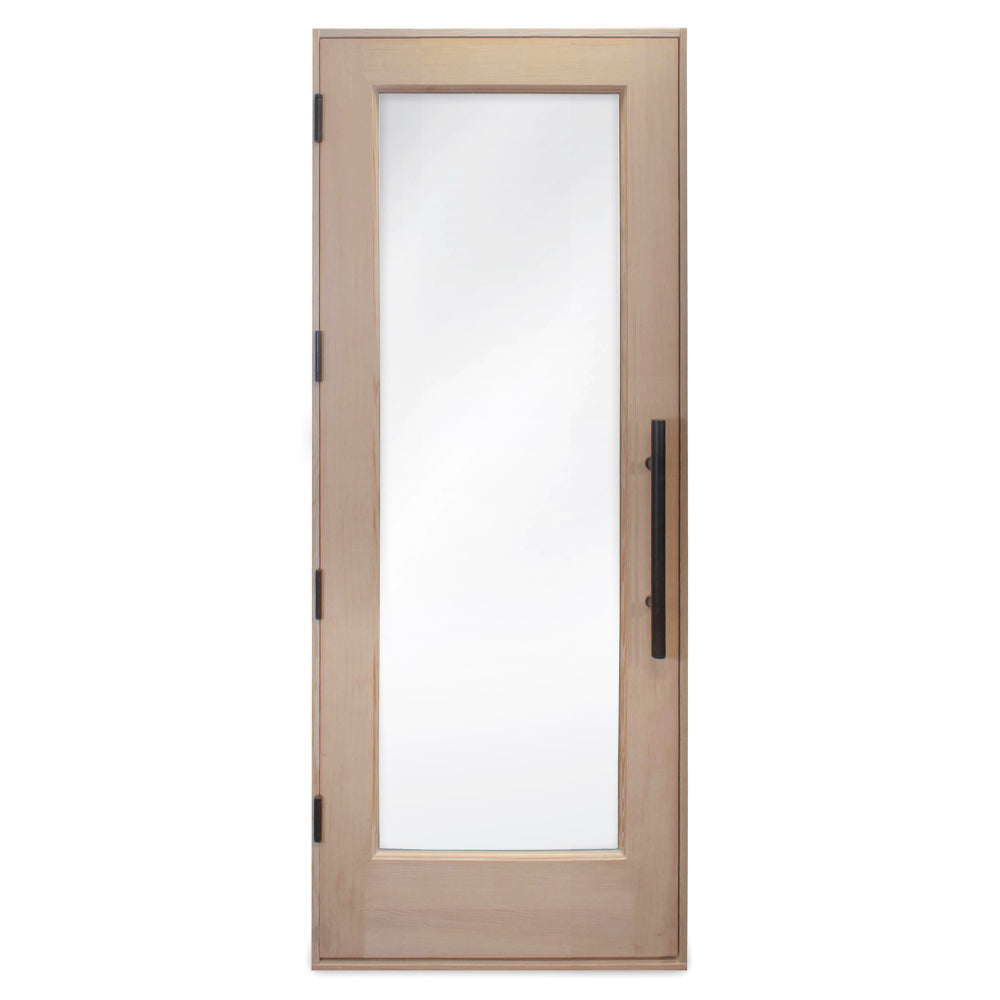 Douglass Fir Sauna Door with Insulated Glass 30X80