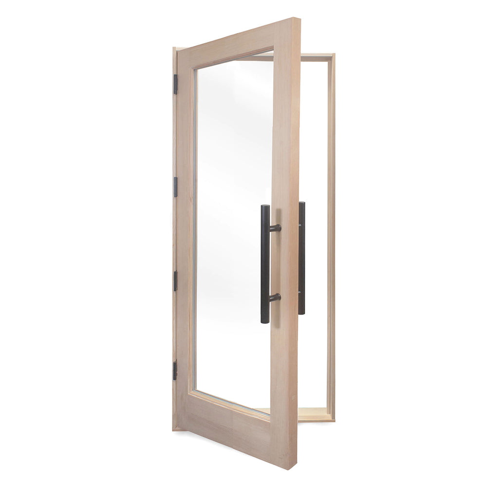 Douglass Fir Sauna Door with Insulated Glass 30X80