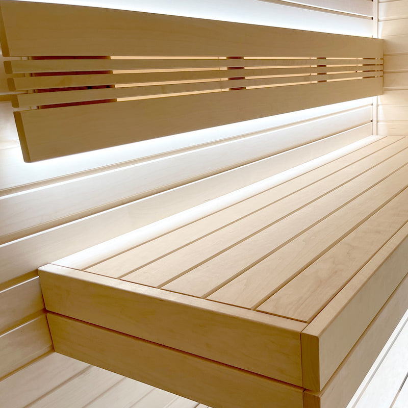 Premium Aspen 1X4 S4SEE SHP Sauna Bench Material