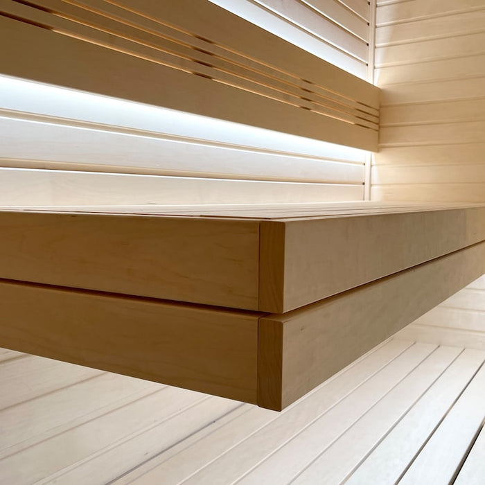 Premium Aspen 2X4 S4SEE SHP Sauna Bench Material