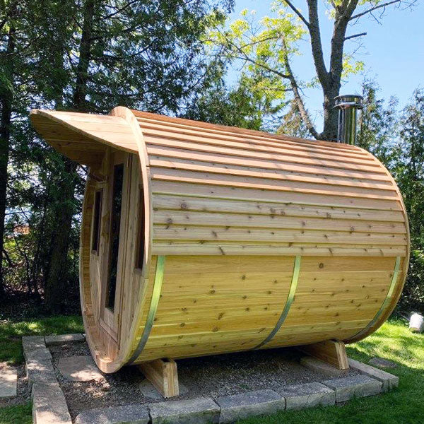 Outdoor Barrel Sauna