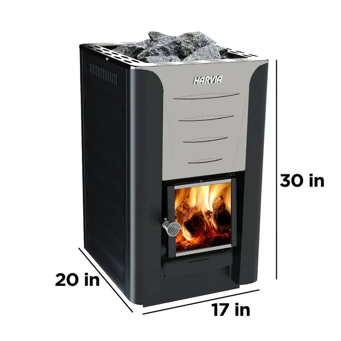 Harvia Pro 20 Wood Burning Sauna Stove