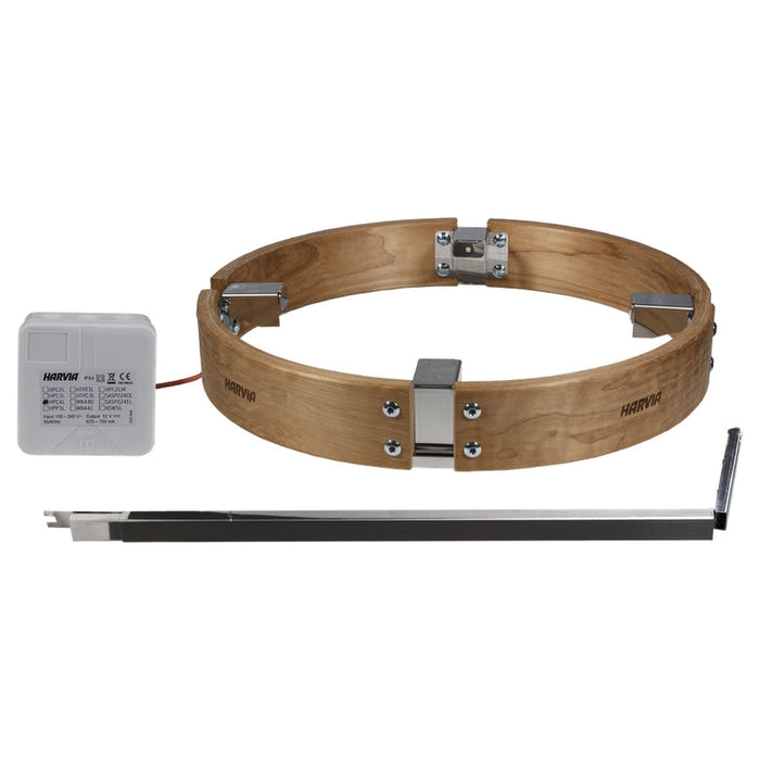 Harvia HPCU3L - Safety Railing w/ LED-Lighting for Cilindro Half Series 6/8kW Sauna Heaters