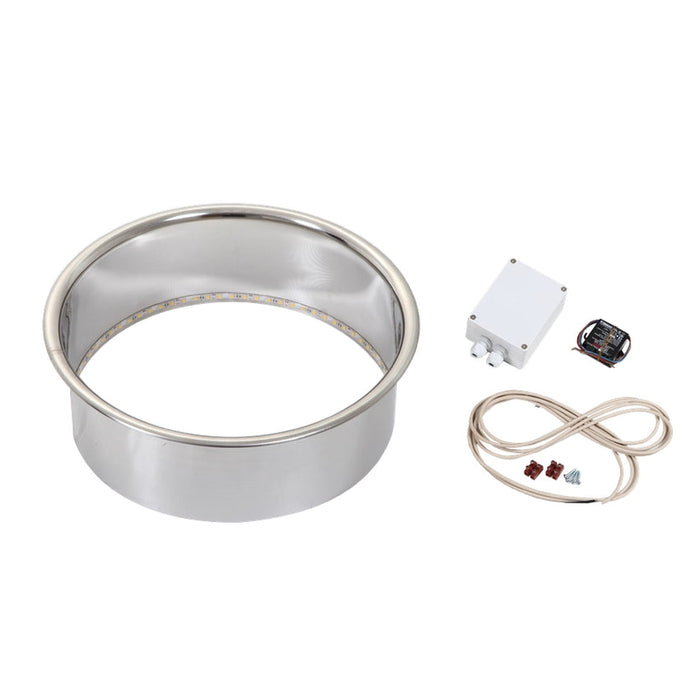 Harvia HPCU2L - Embedding Flange w/ LED-Lighting for Cilindro Half 6/8kW