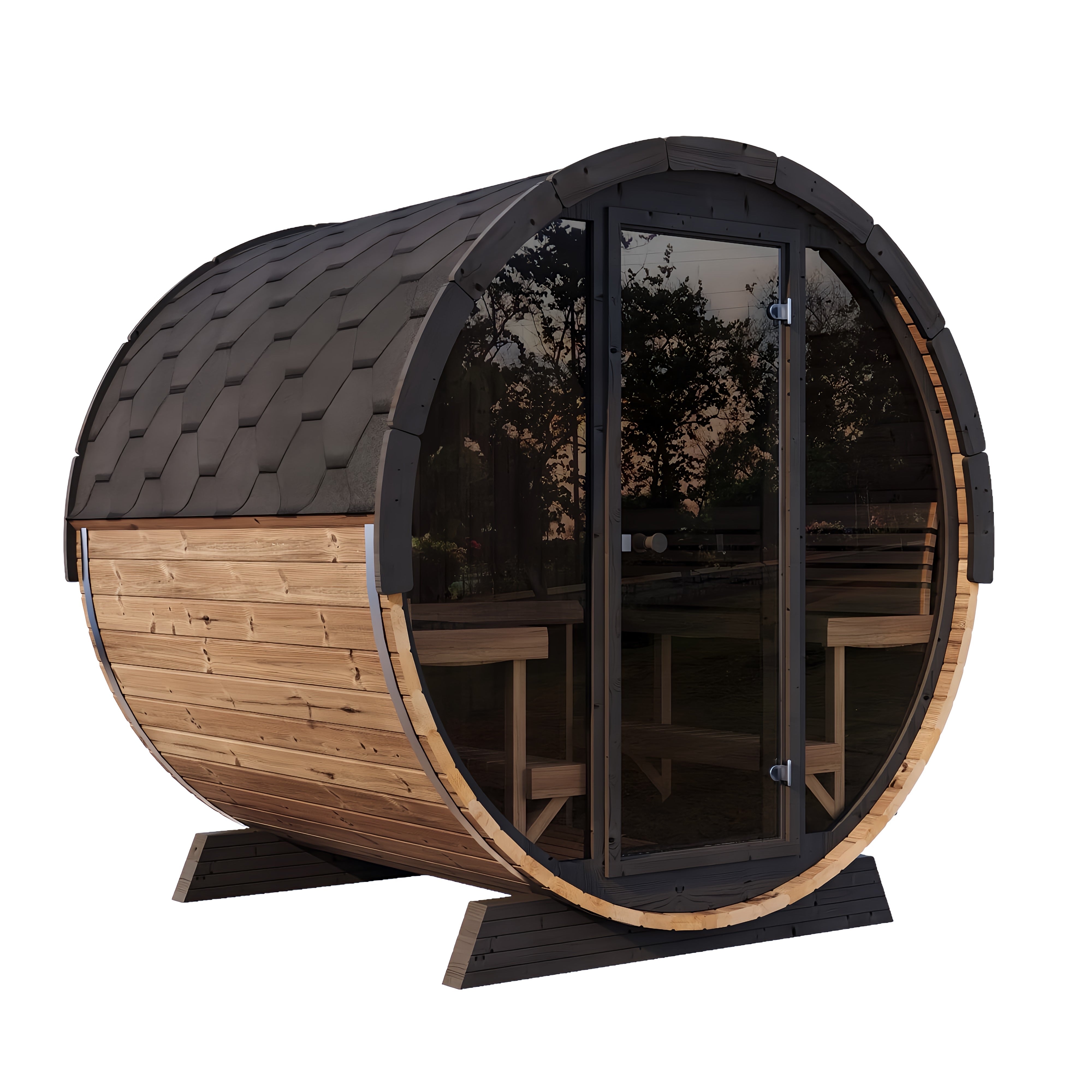 ERGO Elegance Series Model EE8G Barrel Sauna