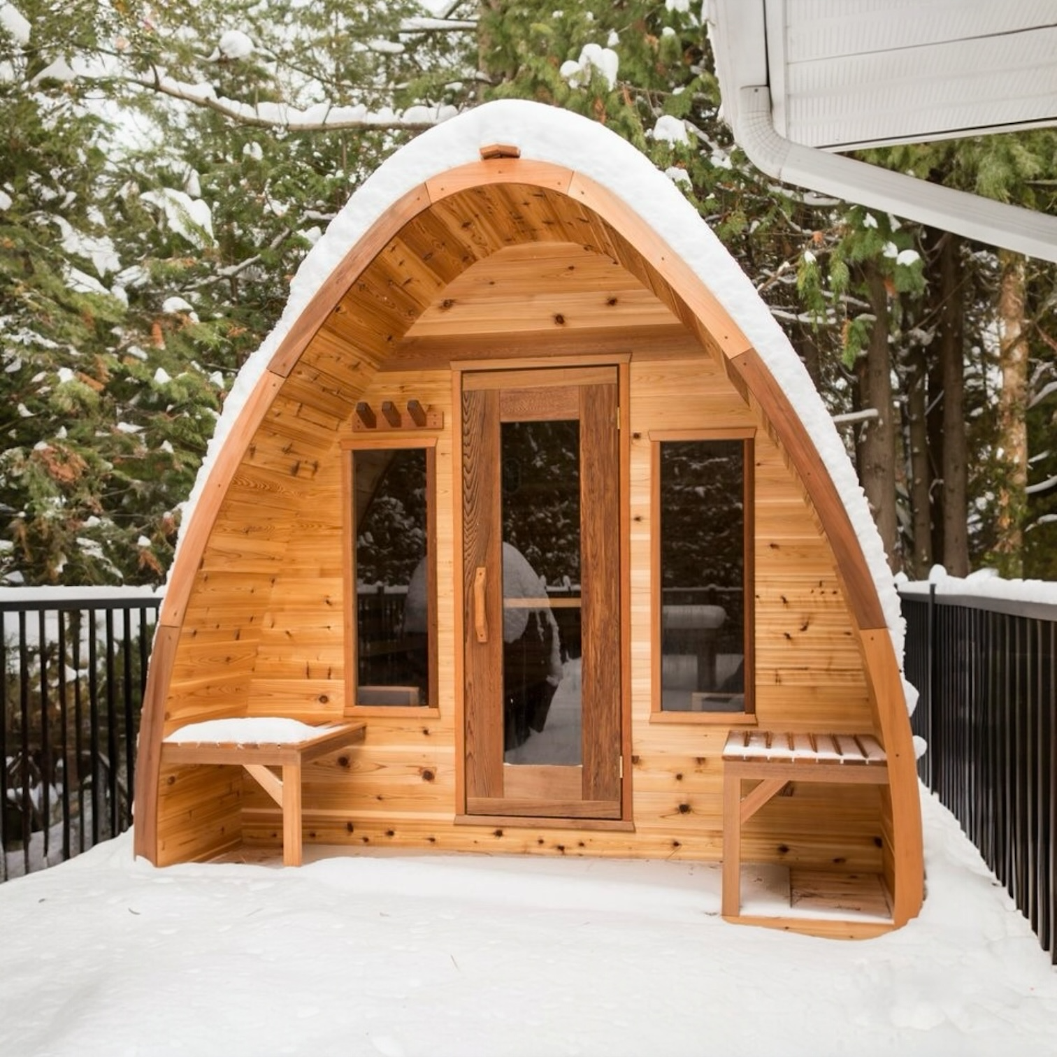 Outdoor Pod Sauna