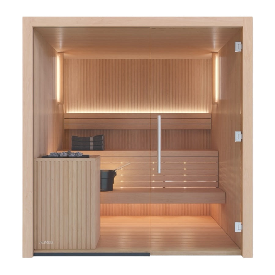 Auroom Libera Glass Indoor Cabin Sauna Kit