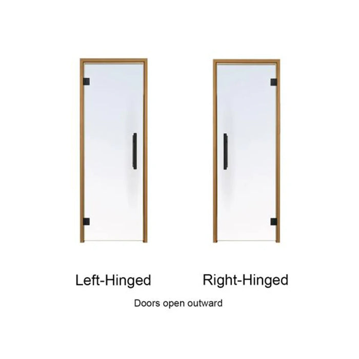 Thermo-Aspen Frame Clear Glass Sauna Door 36X81