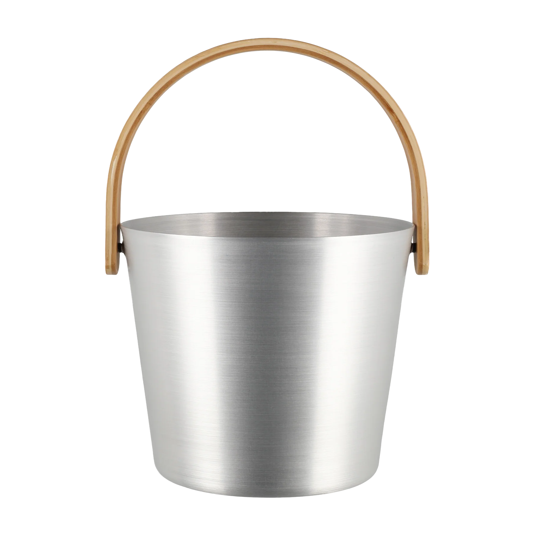 Rento Bamboo Aluminum Sauna Bucket