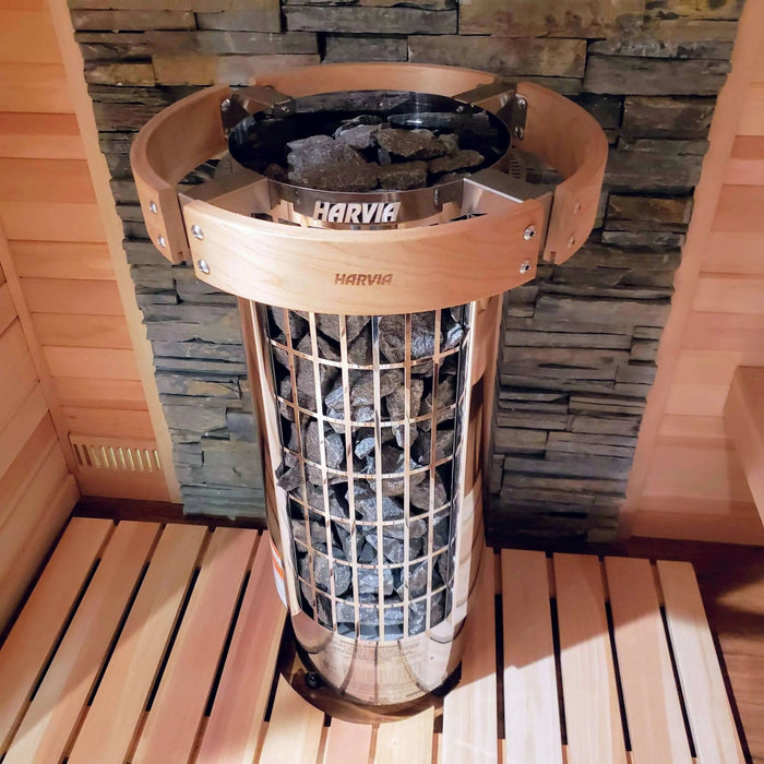 Harvia Cilindro PC80E Electric Sauna Heater