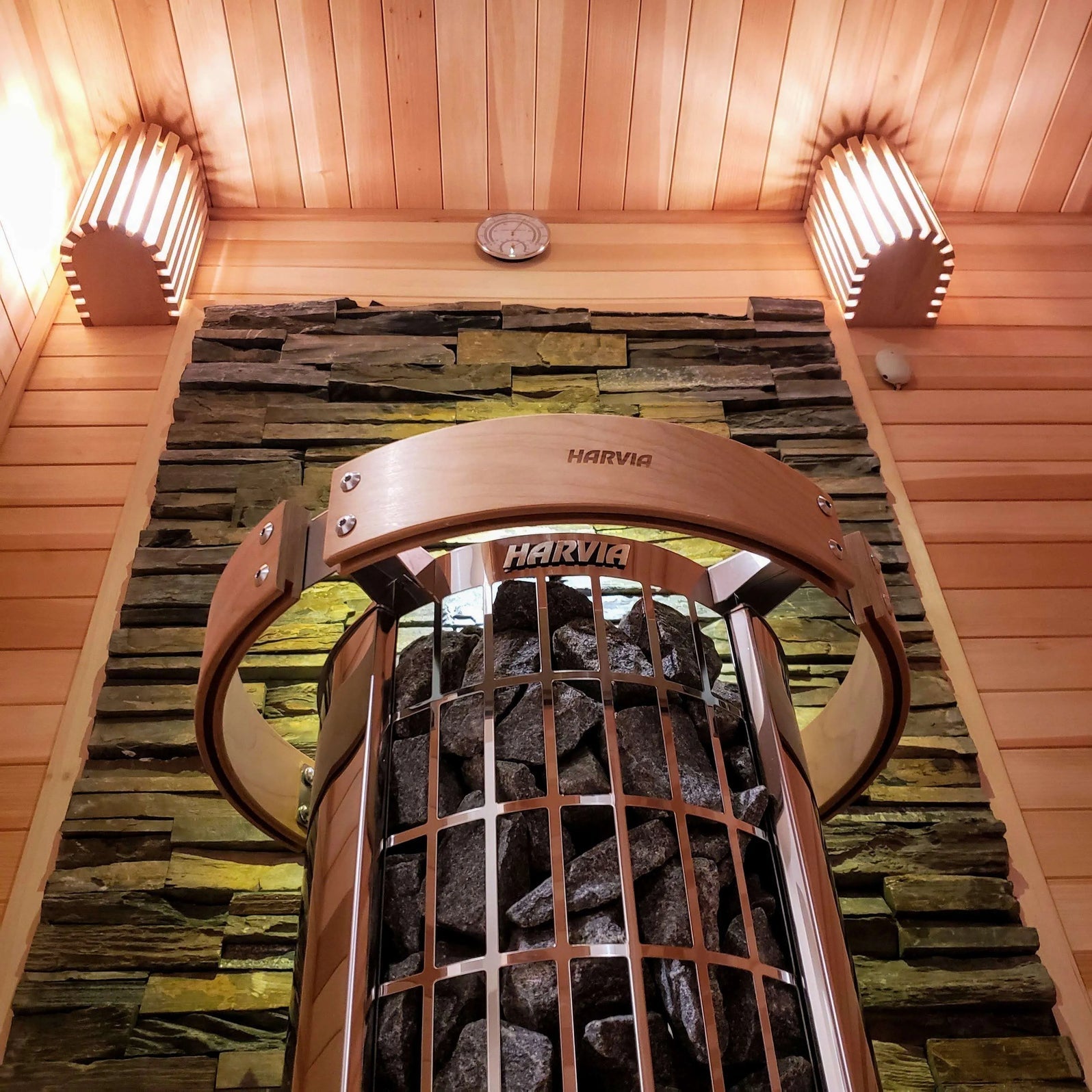 Harvia Cilindro PC80E Electric Sauna Heater