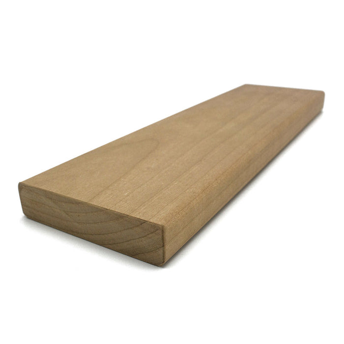 Premium Thermo-Aspen 1x4 S4SEE SHP Sauna Bench Material