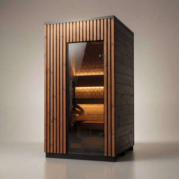Leil® Viva 120 Outdoor Sauna - 1 Person