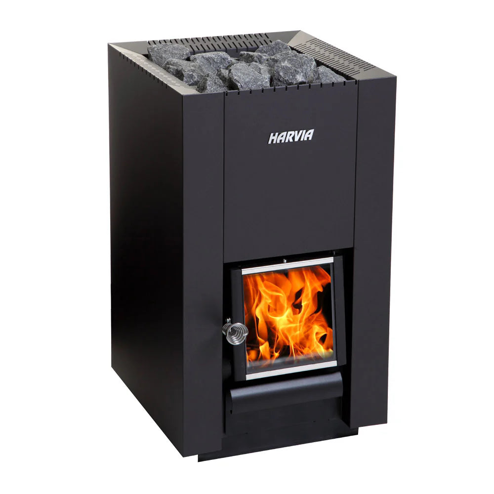 Harvia Linear Series 17.9 kW Wood Burning Heater