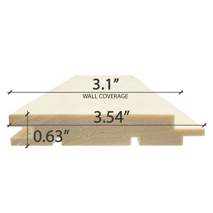 Premium Aspen 1X4 T&G STS4 Wall Cladding