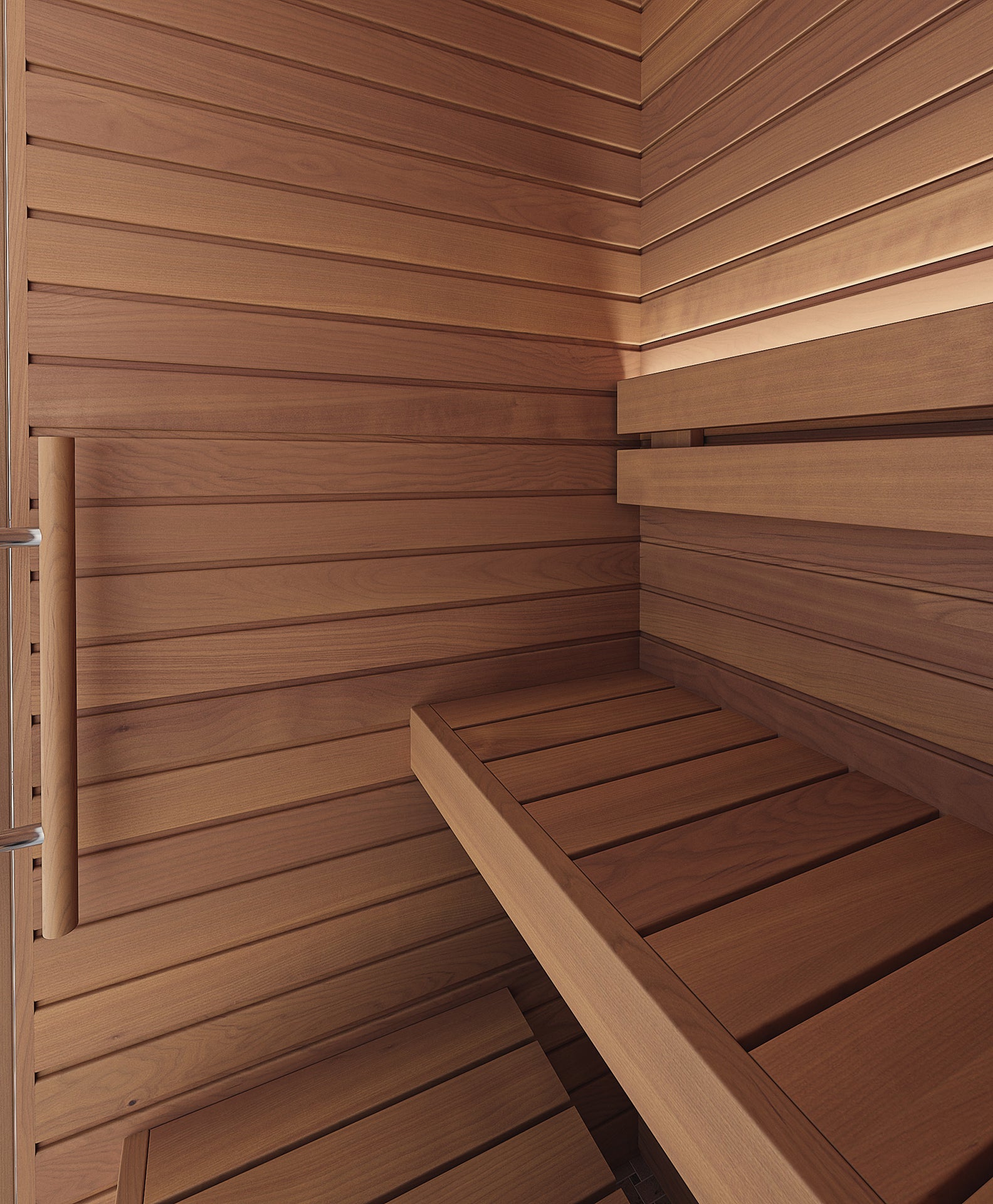 Auroom Cala Glass Mini Cabin Sauna Kit