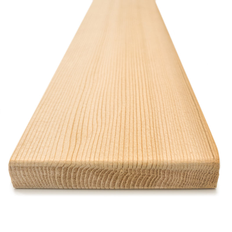 Premium Cedar 1x4 VG S4SEE Sauna Bench Material