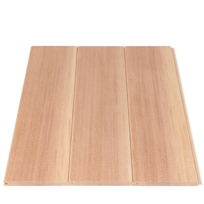 Clear Cedar 1X4 VG T&G V2E Sauna Wall Cladding