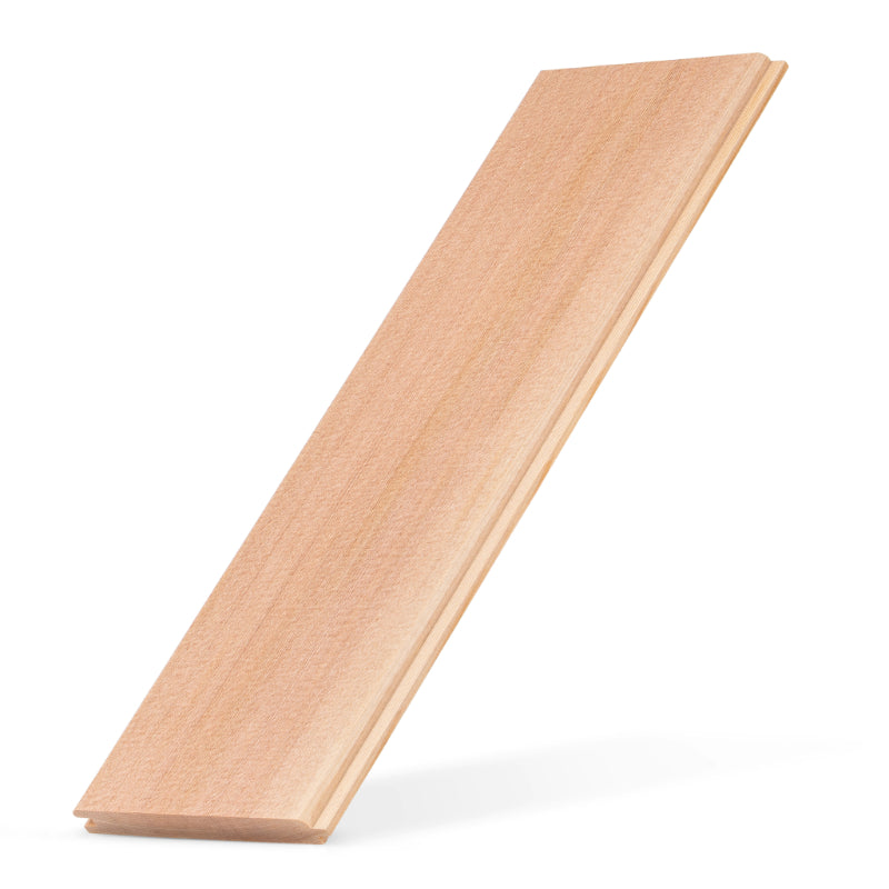 Clear Cedar 1X4 VG T&G V2E Sauna Wall Cladding