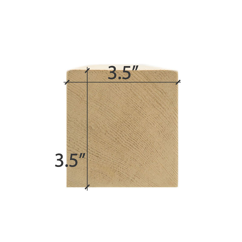 Premium Cedar 4x4 VG S4SEE Sauna Bench Material