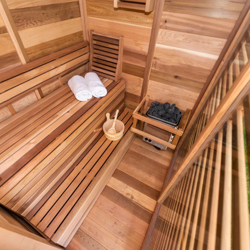 Pure Cube CU582D Outdoor Sauna