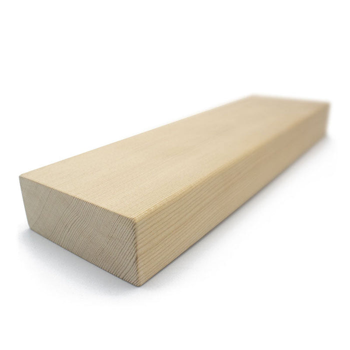 Premium Hemlock 2x4 VG S4SEE Sauna Bench Material