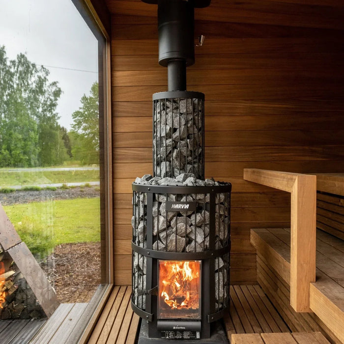 Harvia Legend 240 GreenFlame Wood Burning Sauna Stove