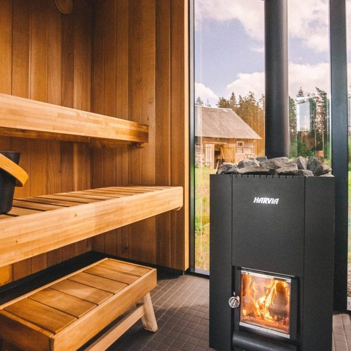 Harvia Linear 16 Wood Burning Sauna Stove
