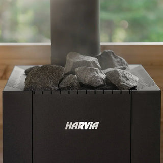 Harvia Linear 22 GreenFlame Wood Sauna Stove