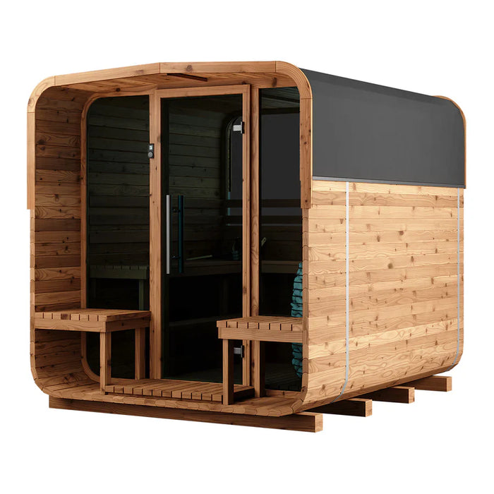 Thermory NO 40 Square Sauna Kit With Window