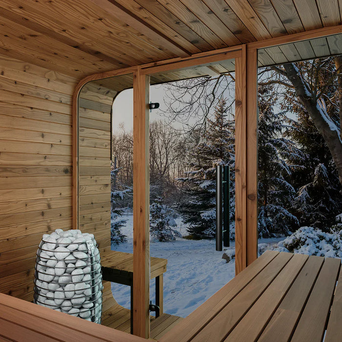 Thermory NO 40 Square Sauna Kit With Window